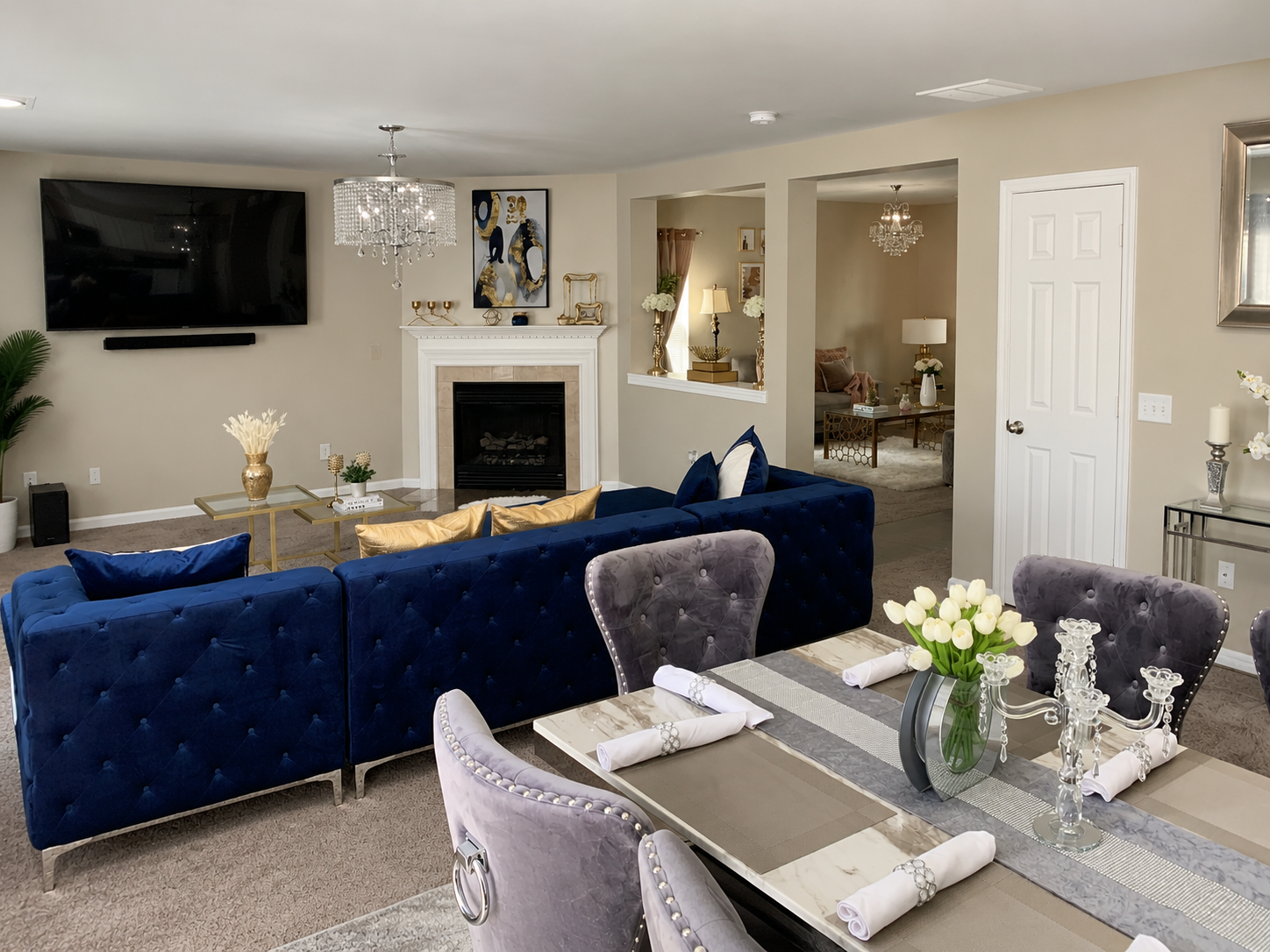 Second bedroom with alpine style